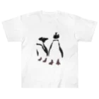 むつ さとしのペンギン ヘビーウェイトTシャツ