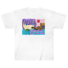 AkironBoy's_Shopの亀と少女の日常 Heavyweight T-Shirt