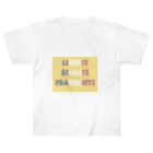 frenchfrenchのLiberté Égalité Fraternité Heavyweight T-Shirt