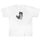 hare-yaの黒猫ニャー Heavyweight T-Shirt