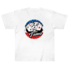 🎲トラガールトモ🎲の🎲tomo🎲 ヘビーウェイトTシャツ