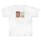 水母よるのrough cigaret ヘビーウェイトTシャツ