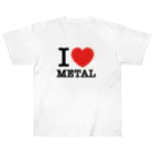 HachijuhachiのI LOVE METAL ヘビーウェイトTシャツ