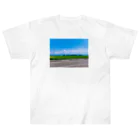 🌤️ｺﾖｽｰﾊﾟｰﾄﾞﾗｲ🌤️の田舎の風景 Heavyweight T-Shirt