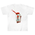 daddy-s_junkfoodsのKETCHUP Heavyweight T-Shirt