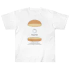 山素の具材をいっぱい挟みすぎてクラッシュしちゃったハンバーガー Heavyweight T-Shirt