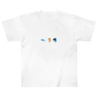 GRITの粗ドット絵・海の生き物シリーズ Heavyweight T-Shirt