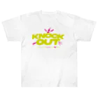 KNOCKOUTJROCKのKNOCK OUT NEW LOGO ヘビーウェイトTシャツ