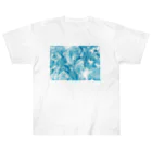 guruguのEbru　light blue ヘビーウェイトTシャツ