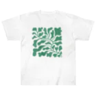 alpacanokyodaiのLeaf2  Heavyweight T-Shirt