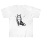 ノルエージャンフォレストキャット　Angel-ankhのノルエージャンフォレストキャット　angel　Angel Heavyweight T-Shirt