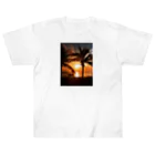7HBO-SHOPのSunset picture ヘビーウェイトTシャツ
