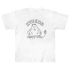 トシゾーのSUZURIのとこのキュウコン（アーチ文字） Heavyweight T-Shirt