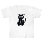 blueberryショップのめがねこ Heavyweight T-Shirt