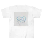 アダムとイブのりんごのFluffy Cloudy ヘビーウェイトTシャツ