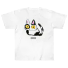 ちゃちゃちゃぶらざーずのぶちねこ ヘビーウェイトTシャツ