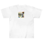 teamSOUのMiyoshi Lovers -Yokai Sake Festival 01- Heavyweight T-Shirt