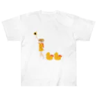 くるぶしのドット絵アヒル Heavyweight T-Shirt