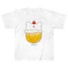 pecori ぺこりのしろくまのクリームソーダ　オレンジ味 Heavyweight T-Shirt