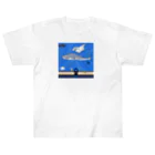 Ruru's worldの01ドット絵　ruruちゃん/三輪車でお散歩　水族館編 Heavyweight T-Shirt