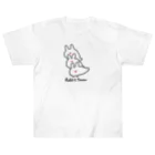 にょろんマートのうさぎタワー Heavyweight T-Shirt