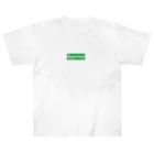 王子のアパレル SnprinceのSnprince boxlogo Paisley green ヘビーウェイトTシャツ