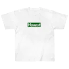 Honest のボックスロゴ(グリーン) Heavyweight T-Shirt