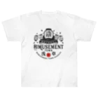 HAHAHA CLOTHINGの和MUSEMENT TOWN 浅草（黒ロゴ） Heavyweight T-Shirt