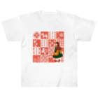 Cicogna（チコーニャ）のpatchwork GIRL Heavyweight T-Shirt