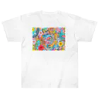 FLOWERTOWERのぐるぐる Heavyweight T-Shirt