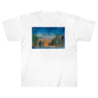 丸山朝光「昔住んだ街」グッズショップの「昔住んだ街」ジャケット絵Tシャツ Heavyweight T-Shirt