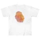 c5watercolorの水彩ペイント・夕焼け ヘビーウェイトTシャツ