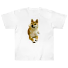 柴犬おかゆのグッズ販売店の柴犬おかゆ ヘビーウェイトTシャツ