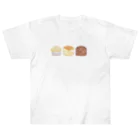 ゆきの絵です。の英国菓子 Heavyweight T-Shirt