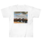 世界美術商店のデルフト眺望 / View of Delft ヘビーウェイトTシャツ