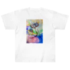 Atelier-Hironの光の花　愛 Heavyweight T-Shirt