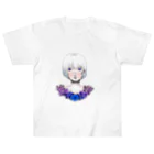 Nishi shopのFLOWER  ヘビーウェイトTシャツ