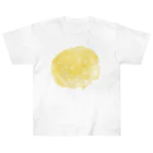 お好み焼き女ちゃんの広島おこ│yellow ヘビーウェイトTシャツ