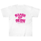 (仮)麺食堂のRAMEN OF DEATH ヘビーウェイトTシャツ