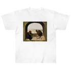 世界美術商店の二匹の猿 / Two Monkeys Heavyweight T-Shirt