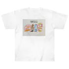 ゆきの絵です。のカラフルアイスキャンディー Heavyweight T-Shirt