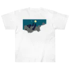 あるサメのお店のままごと羊 ヘビーウェイトTシャツ