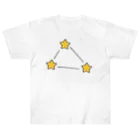 ゆちのへやの夏の大三角形イラスト Heavyweight T-Shirt