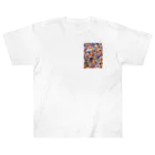 米農家の絵描きのガラス玉たち Heavyweight T-Shirt