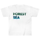 たんたんDESIGNの海を守るには森から ヘビーウェイトTシャツ