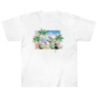 ぽっちゃりZOOのインコT Heavyweight T-Shirt