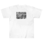 山田はにわの阪急梅田駅 Heavyweight T-Shirt