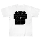 /ﾌ=ﾍ'7'=/のクソデカ鬱 Heavyweight T-Shirt