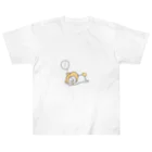 MoroQ factoryのうどんの子みすずちゃん　無気力からのスンスンシクシク Heavyweight T-Shirt