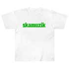 skamuzik a go goのskamuzikミドリ ヘビーウェイトTシャツ